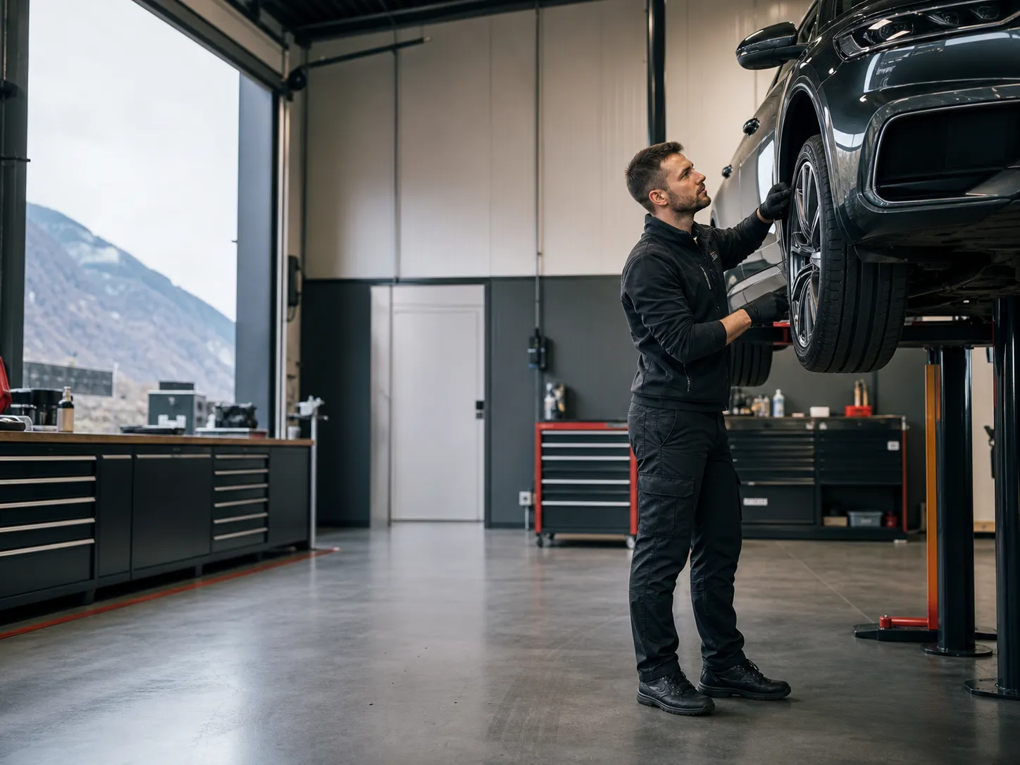 Lavorazione nell'officina MoiolaCar